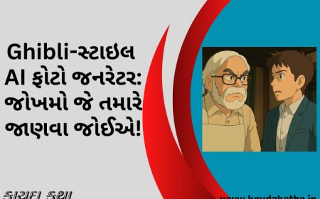 Ghibli-સ્ટાઇલ AI ફોટો જનરેટર: જોખમો જે તમારે જાણવા જોઈએ!