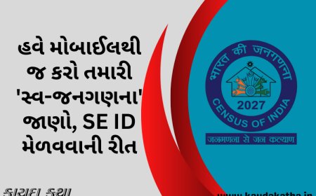 હવે મોબાઈલથી જ કરો તમારી 'સ્વ-જનગણના', જાણો SE ID મેળવવાની રીત